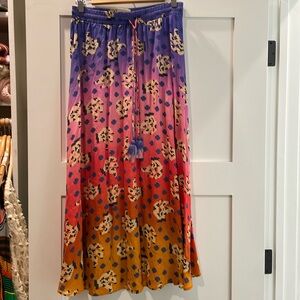 Anthropologie Farm Rio long skirt